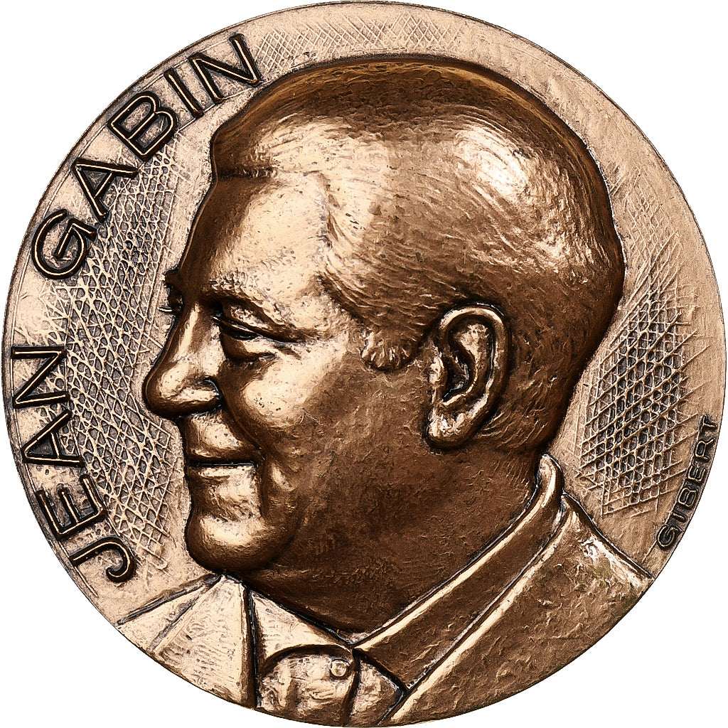 France, Médaille, Jean Gabin, Bronze, Gibert, SUP