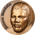 Frankreich, Medaille, Nelson Mandela, Bronze, Coppin, VZ