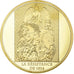 France, Medal, Arc de Triomphe, La Résistance de 1814, 2013, Copper Gilt