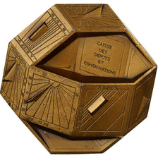 France, Medal, Caisse des Dépôts et Consignations, 1981, Bronze, Michel