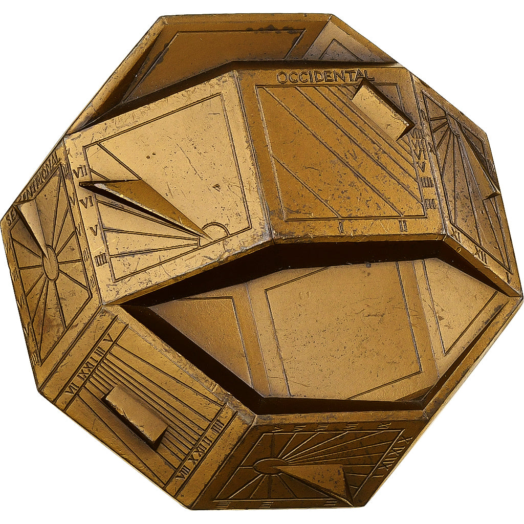 France, Medal, Caisse des Dépôts et Consignations, 1981, Bronze, Michel
