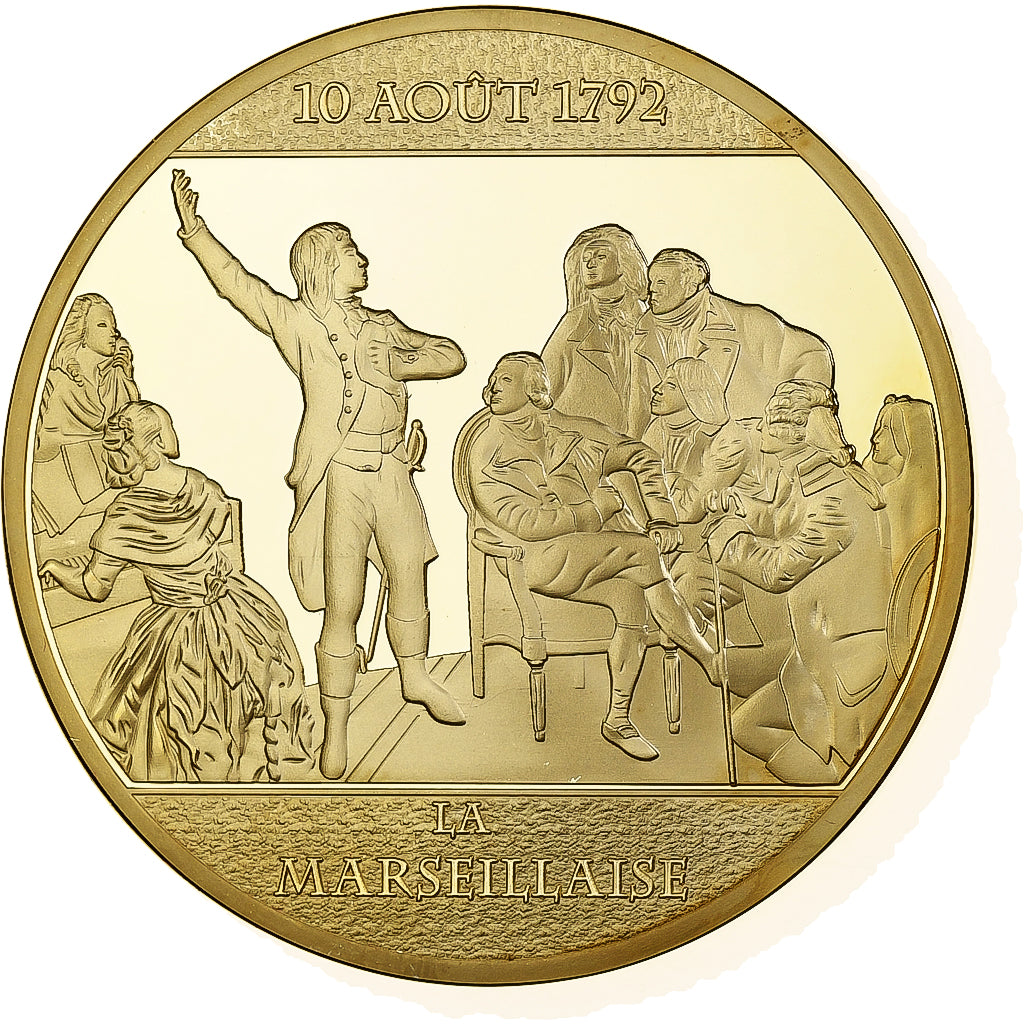Francia, medaglia, 225 Ans de la Révolution Française, La Marseillaise, 2014