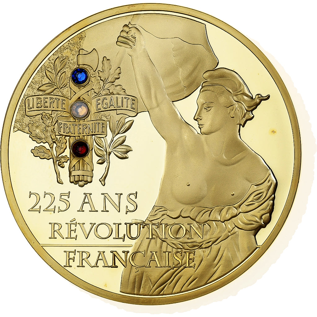 Francia, medaglia, 225 Ans de la Révolution Française, La Marseillaise, 2014