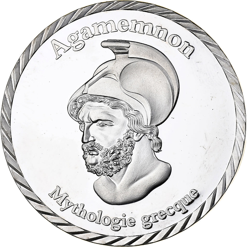 Francia, medaglia, Mythologie Grecque, Agamemnon, Rame-nichel, BB+