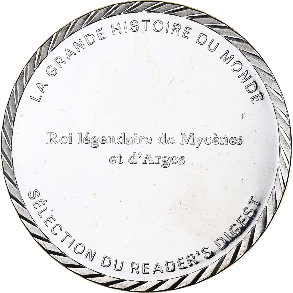 Francia, medaglia, Mythologie Grecque, Agamemnon, Rame-nichel, BB+