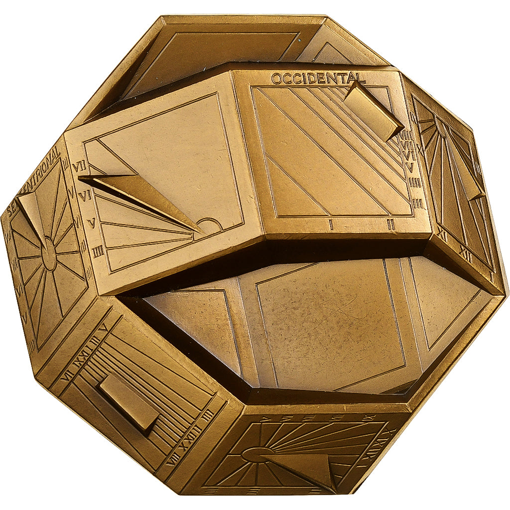 France, Medal, Caisse des Dépôts et Consignations, 1981, Bronze, AU(55-58)
