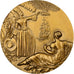 France, Médaille, Compagnie Générale Transatlantique, Antilles, 1968, Bronze