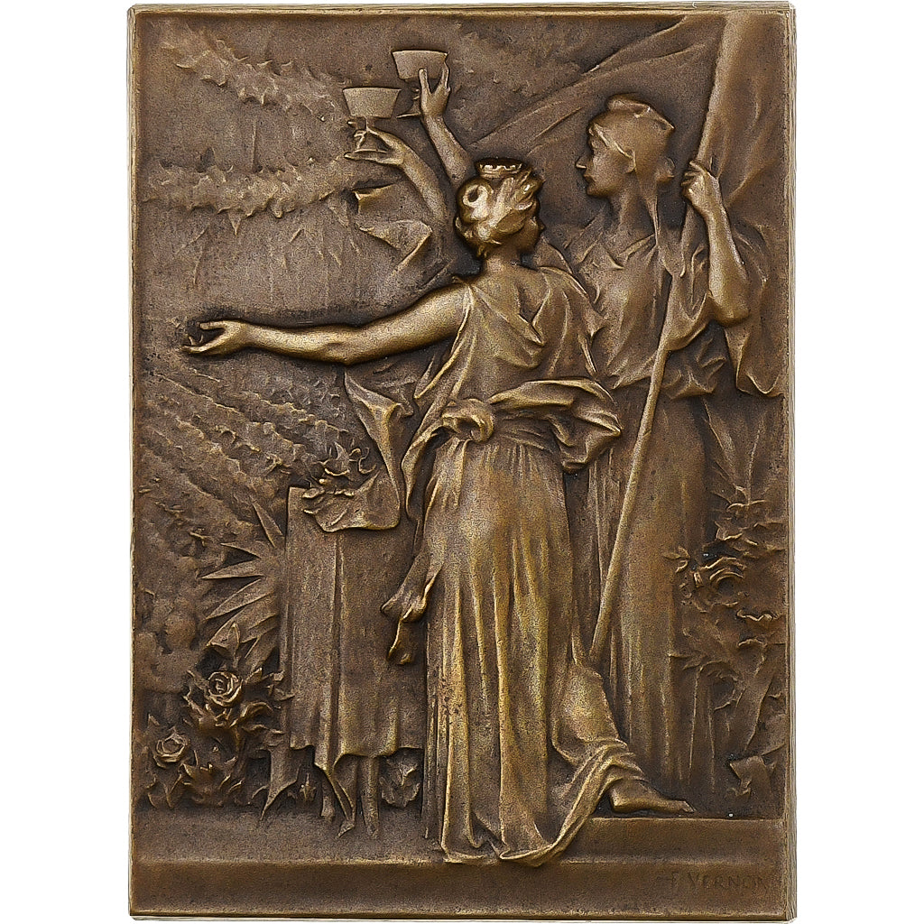 Frankreich, Medaille, Banquet des Tuileries offert aux Maires de France