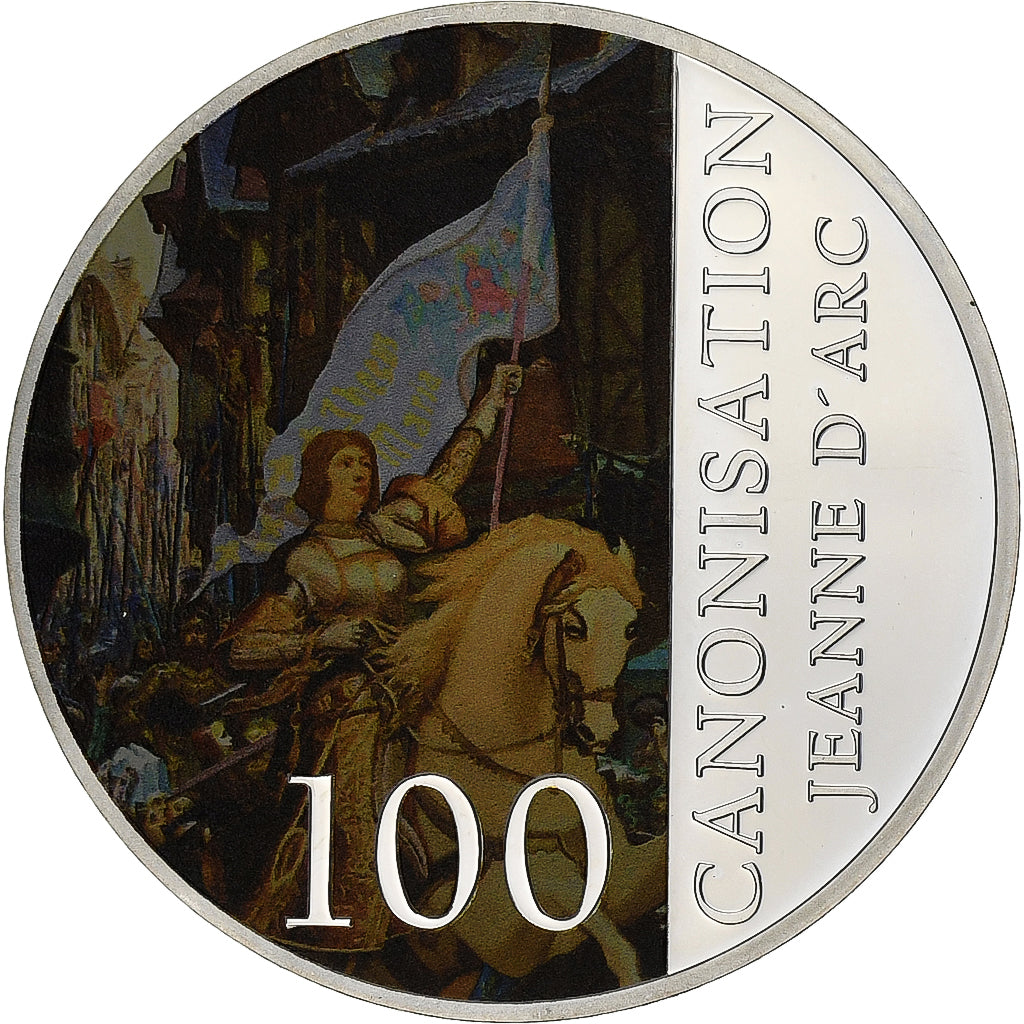 France, Medal, Canonisation de Jeanne d'Arc, Silver, MS(63)