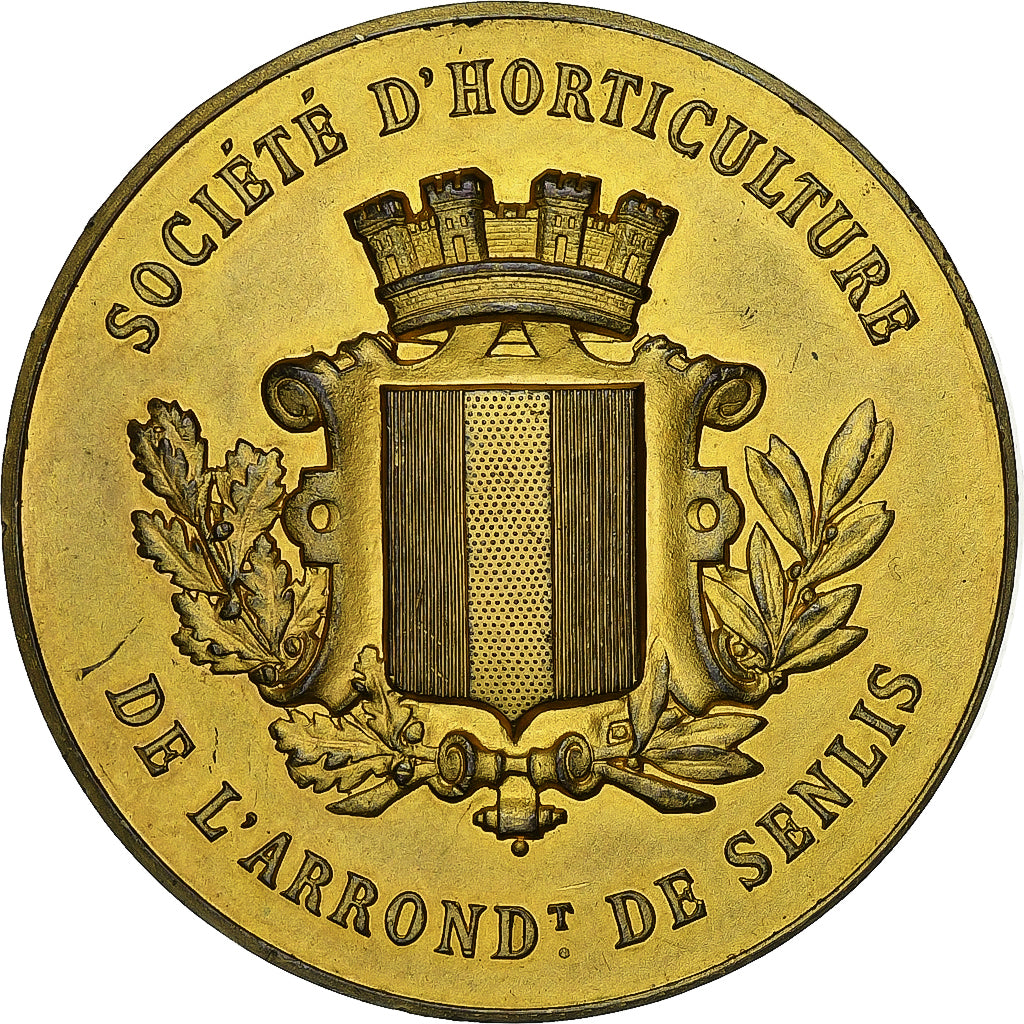 France, Médaille, Société d'Horticulture de Senlis, Bronze, SUP