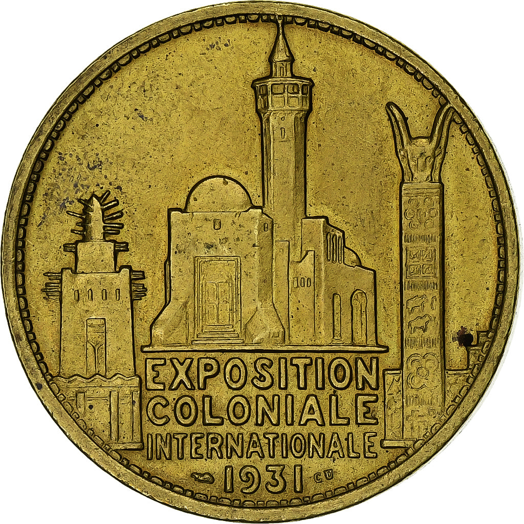 France, Medal, Exposition Coloniale Internationale, Paris, Afrique, 1931