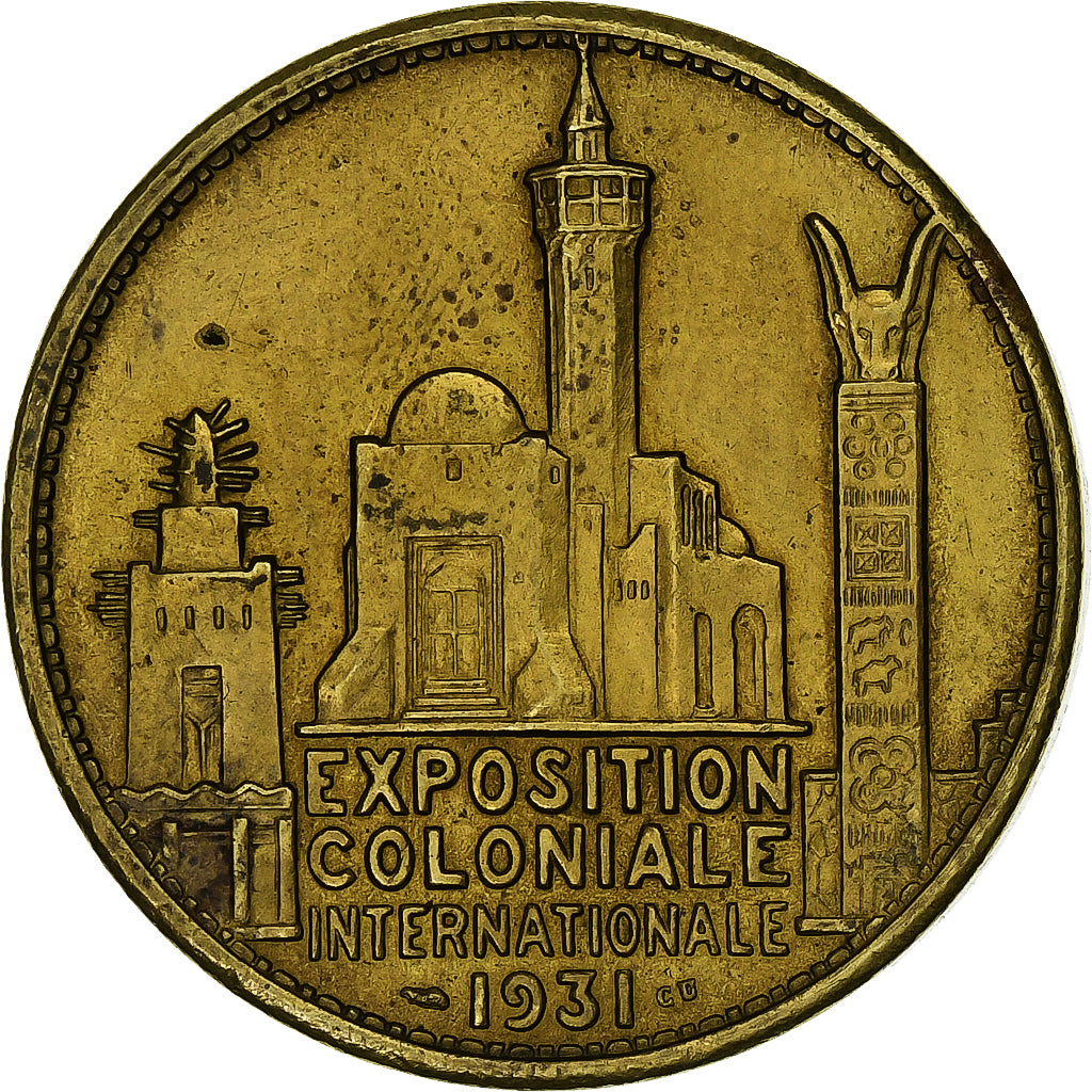 Francia, medaglia, Exposition Coloniale Internationale, Paris, Afrique, 1931