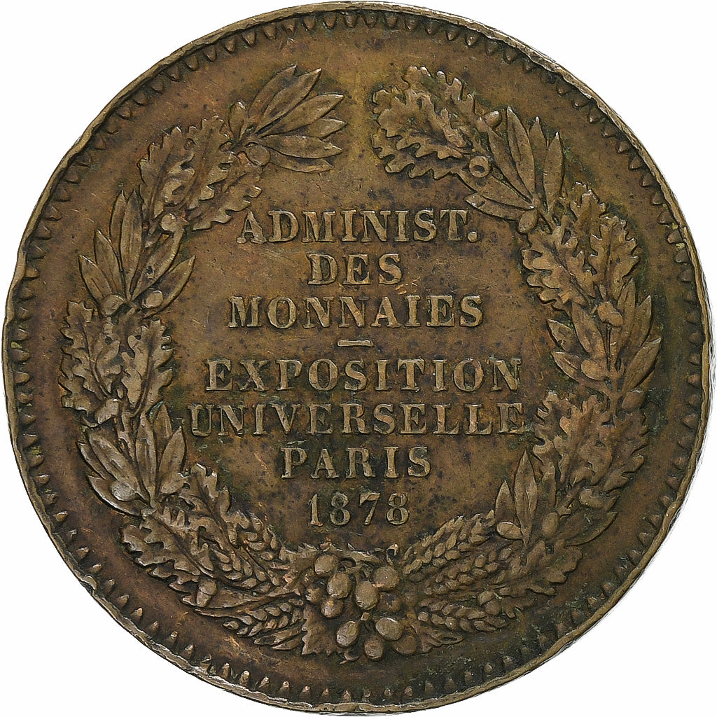 Frankreich, Medaille, Administration des Monnaies et Médailles, Exposition