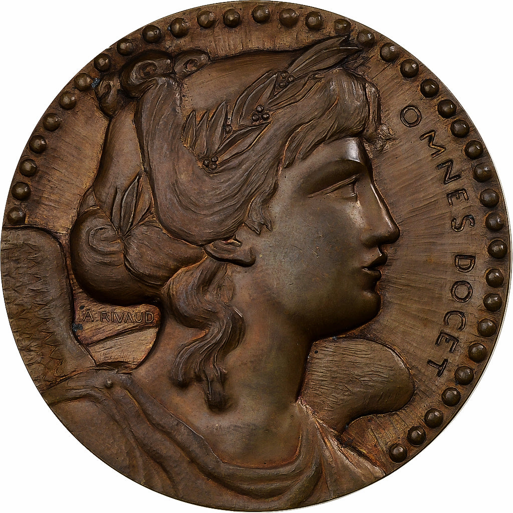 Frankrijk, Medaille, Conservatoire National des Arts et Métiers, 1933, Bronzen