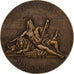France, Medal, XXXVème Congrès , Lyon, 1906, Bronze, Paul Richer, AU(50-53)