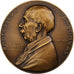 France, Medal, Professeur d'Arsonval, 1933, Bronze, Dammann, AU(55-58)