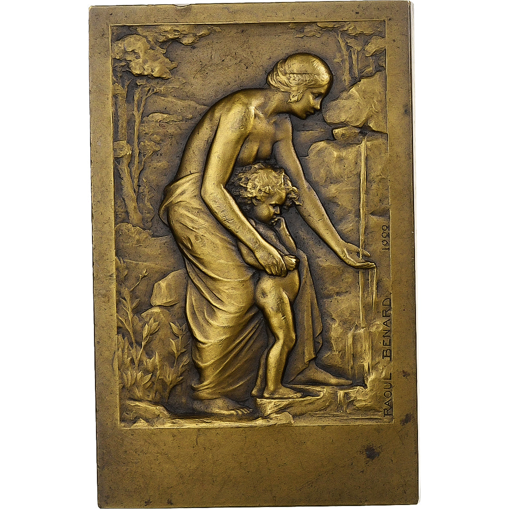 France, Medal, Voyages d'études médicales aux stations hydrominérales, 1922