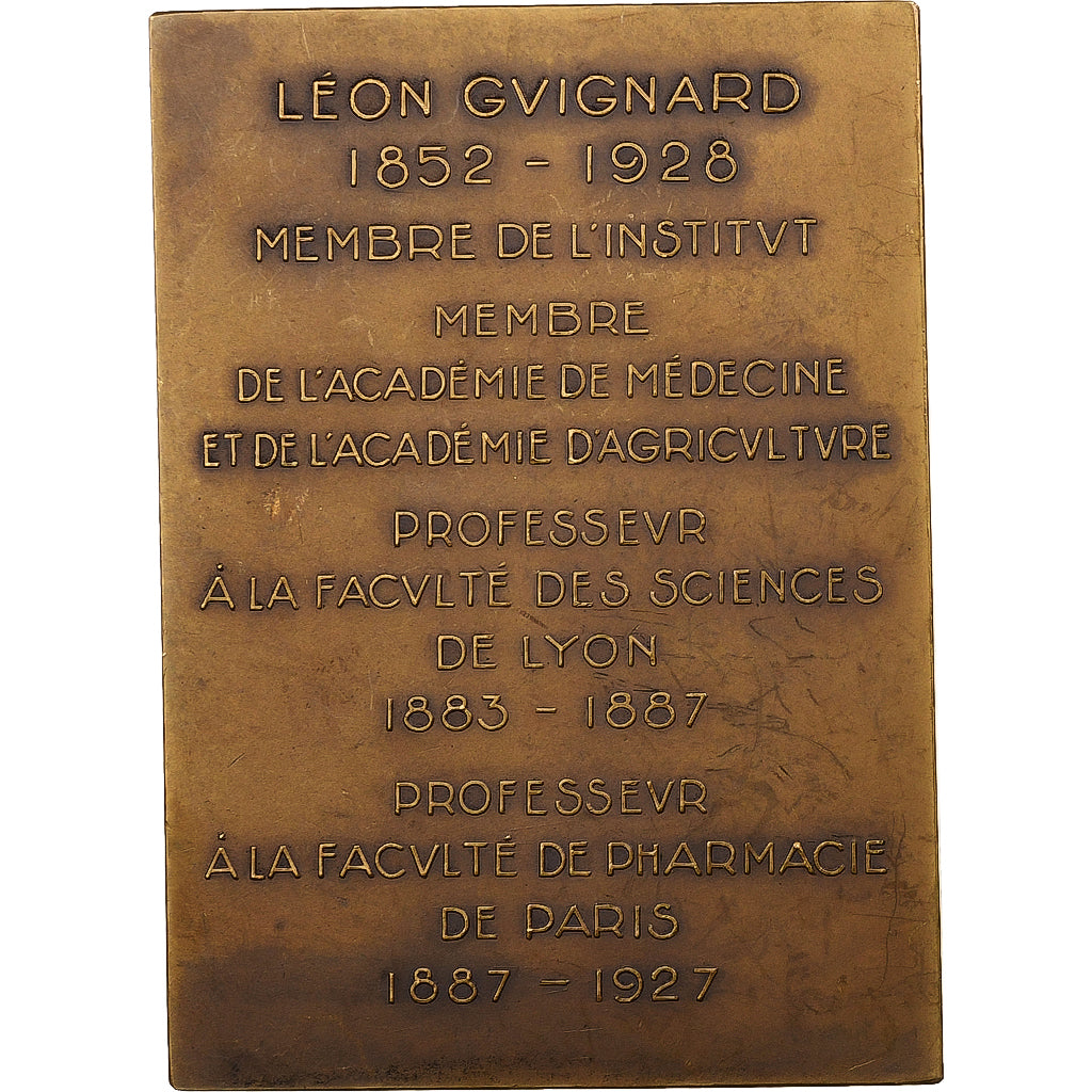 Frankreich, Medaille, Professeur Léon Guignard, Bronze, VZ