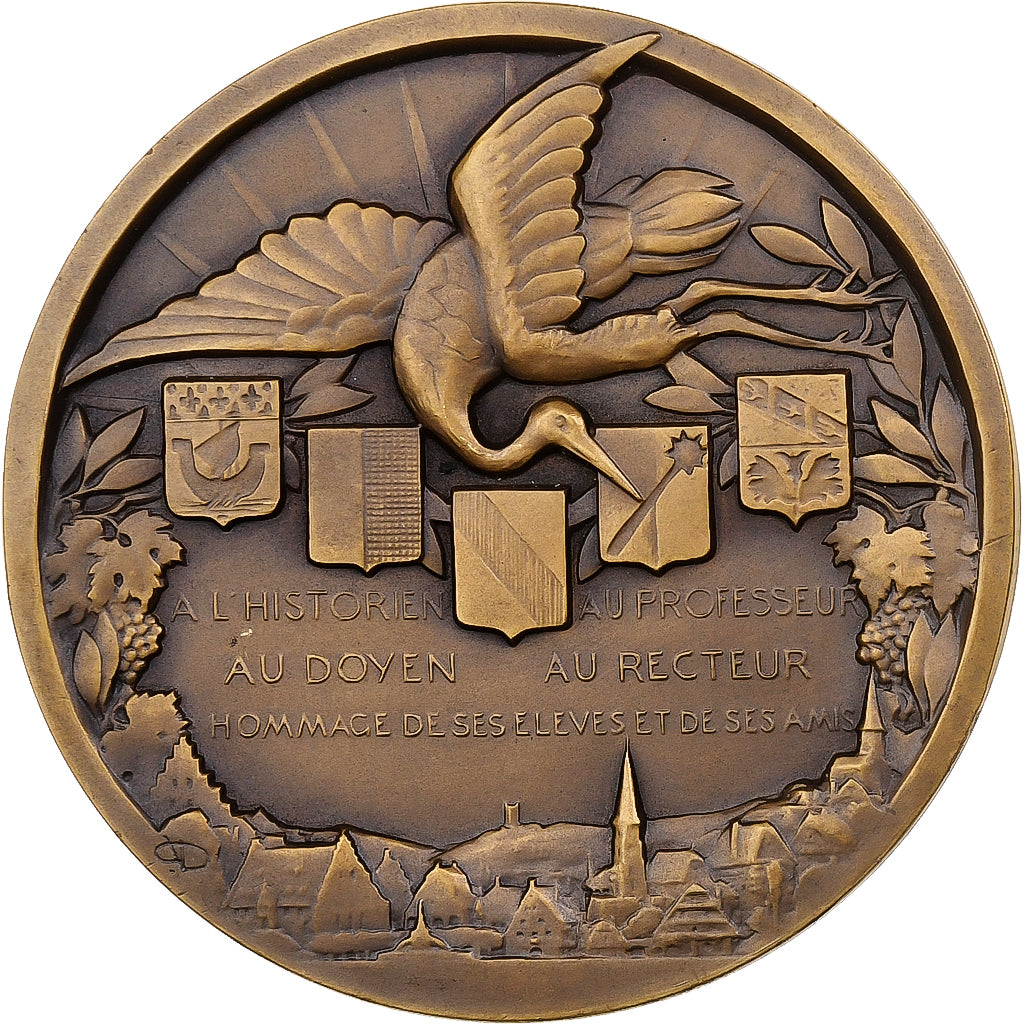 Frankreich, Medaille, Christian Pfister, 1932, Bronze, Dautel, VZ