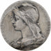 France, Médaille, Marianne - offert par A. Marie - député, Bronze argenté