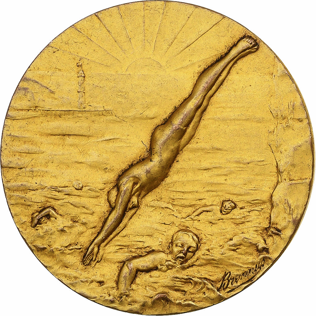 France, Medal, Sport, Natation, Bronze, AU(55-58)