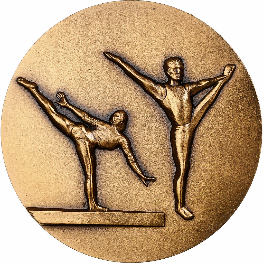 France, Medal, Fédération française de Gymnastique, Bronze, AU(55-58)