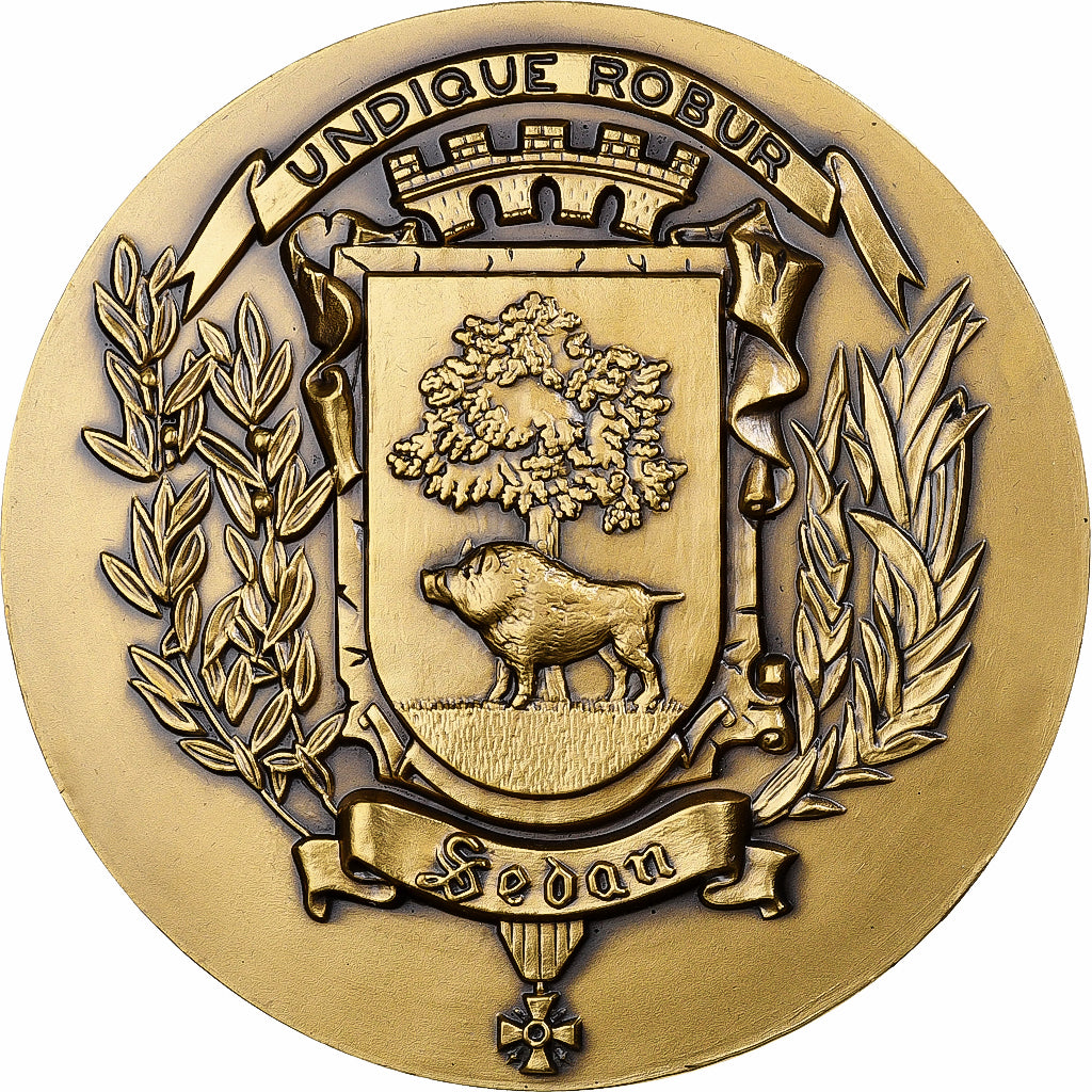 France, Medal, Sedan, Bronze, Pichard, AU(55-58)