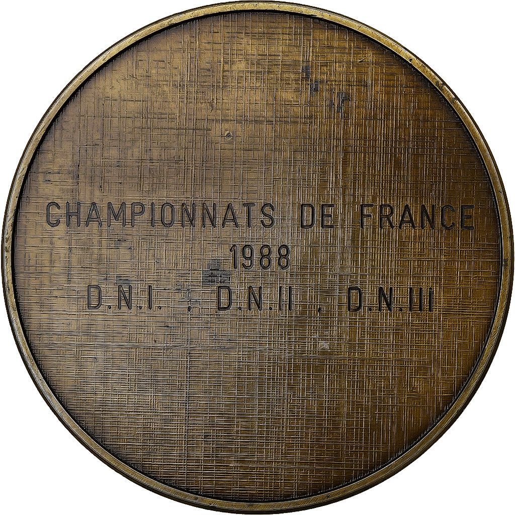 France, Medal, Saint Nazaire, 1988, Bronze, AU(55-58)