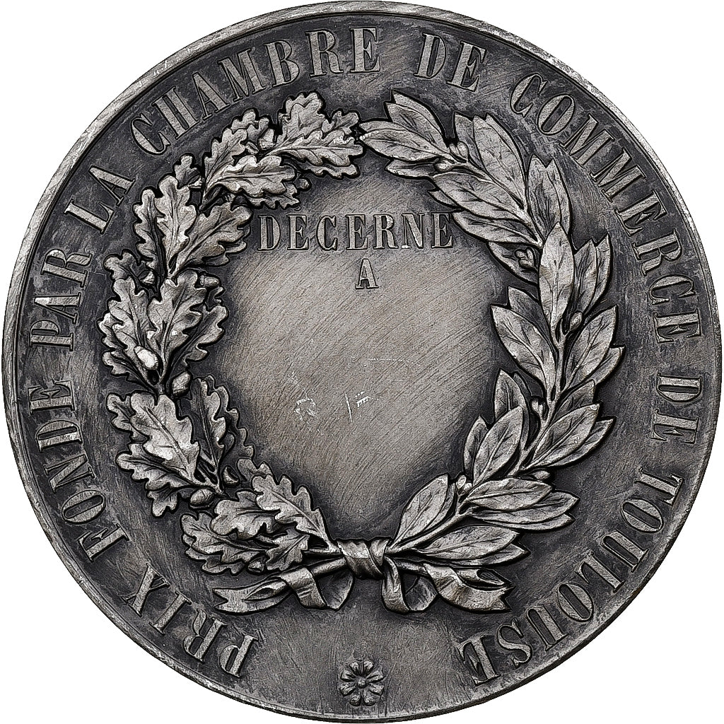 Frankreich, Medaille, Ville de Toulouse, Silvered bronze, VZ