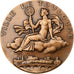 Frankreich, Medaille, Ville de Toulouse, 1986, Bronze, Guiraud, VZ