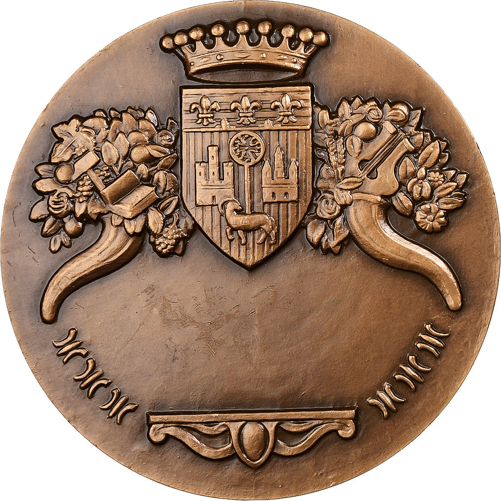 Frankreich, Medaille, Ville de Toulouse, 1986, Bronze, Guiraud, VZ