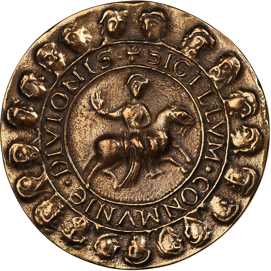 France, Médaille, Sigillum - Dijon 5474, Bronze, SUP