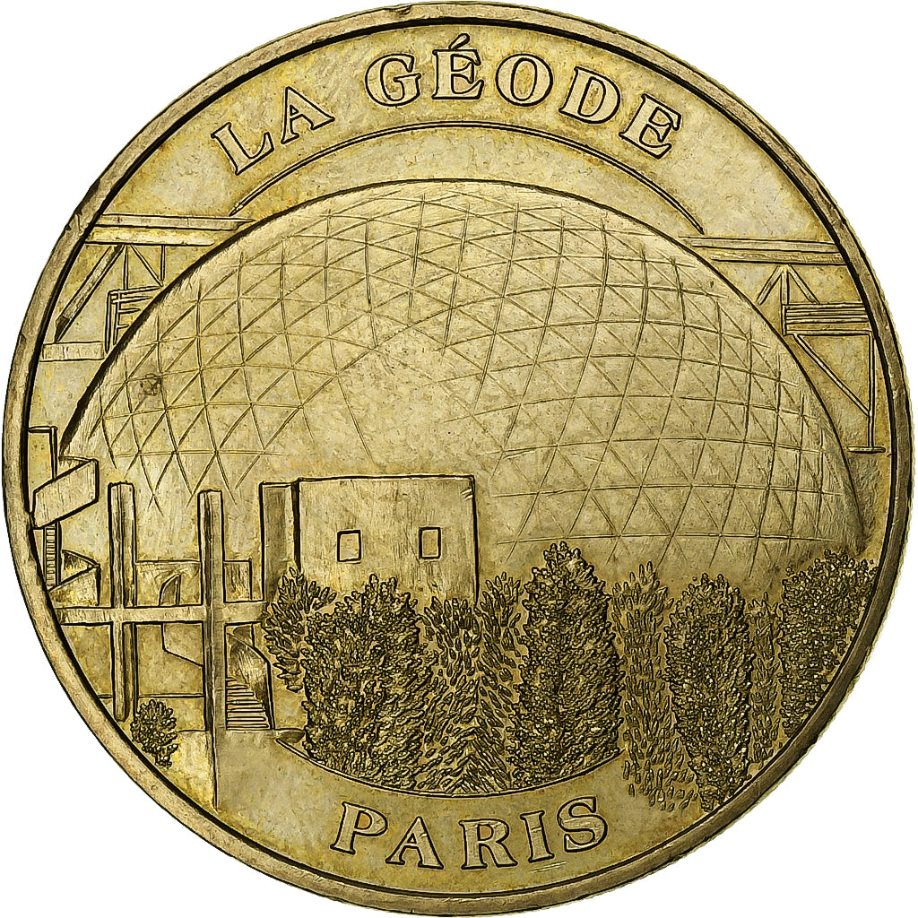 Francia, ficha, La Géode, 2007, Rame-nichel-alluminio, SPL-