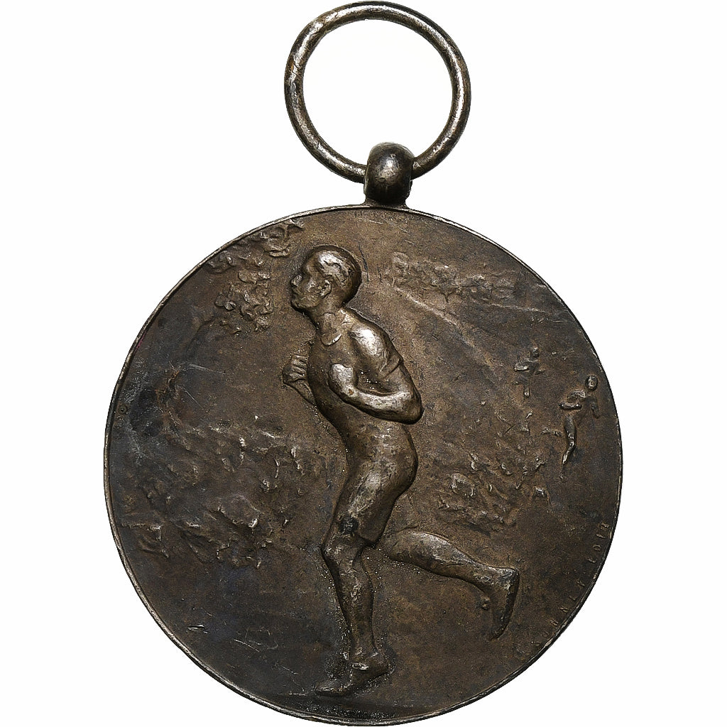Francia, medaglia, Sport, Course à Pied, Bronzo argentato, Massonnet, BB