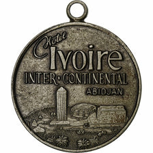 Ivory Coast, Medal, Hôtel Ivoire, Silvered bronze, AU(55-58)