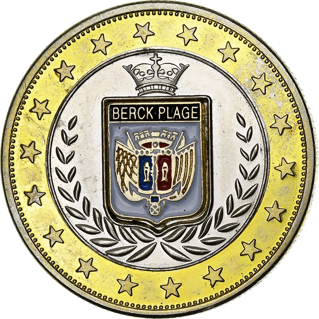 Francia, medaglia, Berck Plage, Rame-nichel-alluminio, BB+