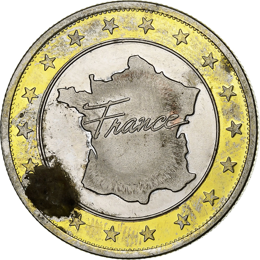 Francia, medaglia, Berck Plage, Rame-nichel-alluminio, BB+