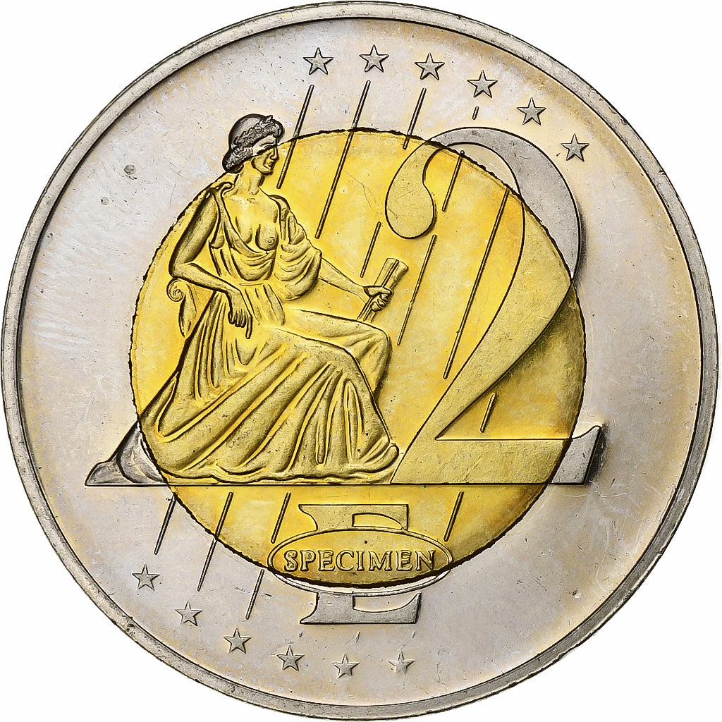 Gran Bretagna, 2 Euro, unofficial private coin, 2002, Bi-metallico, SPL-