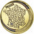 Francia, medaglia, Les oies du Gers, Rame-nichel-alluminio, SPL-