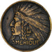 Francia, medalla, Exposition Coloniale Internationale, Paris 1931, Amérique