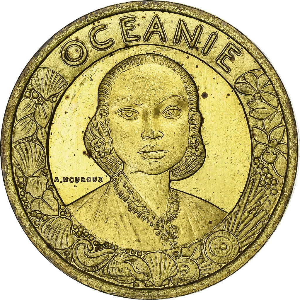 Francia, medaglia, Exposition Coloniale Internationale, Paris 1931, Océanie