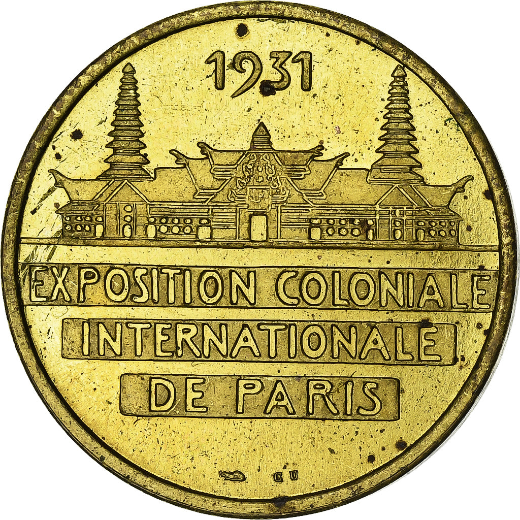 Francia, medaglia, Exposition Coloniale Internationale, Paris 1931, Océanie