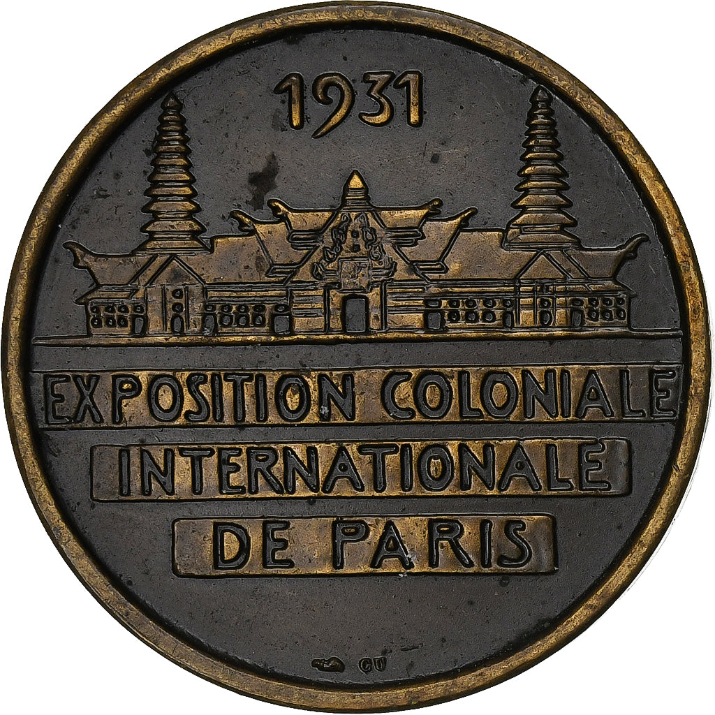 France, Médaille, Exposition Coloniale Internationale, Paris 1931, Océanie
