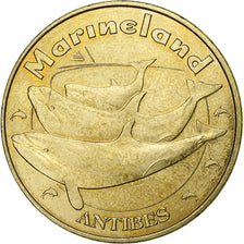 France, Token, 06/ Antibes - Marineland - Orques, Copper-nickel Aluminium