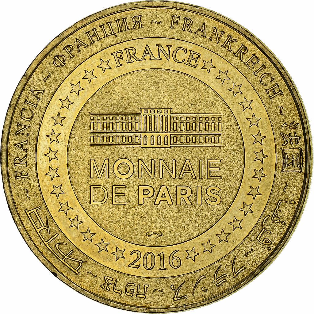 Francia, ficha, Les Epesses - Puy du Fou n° 6, 2016, Rame-nichel-alluminio