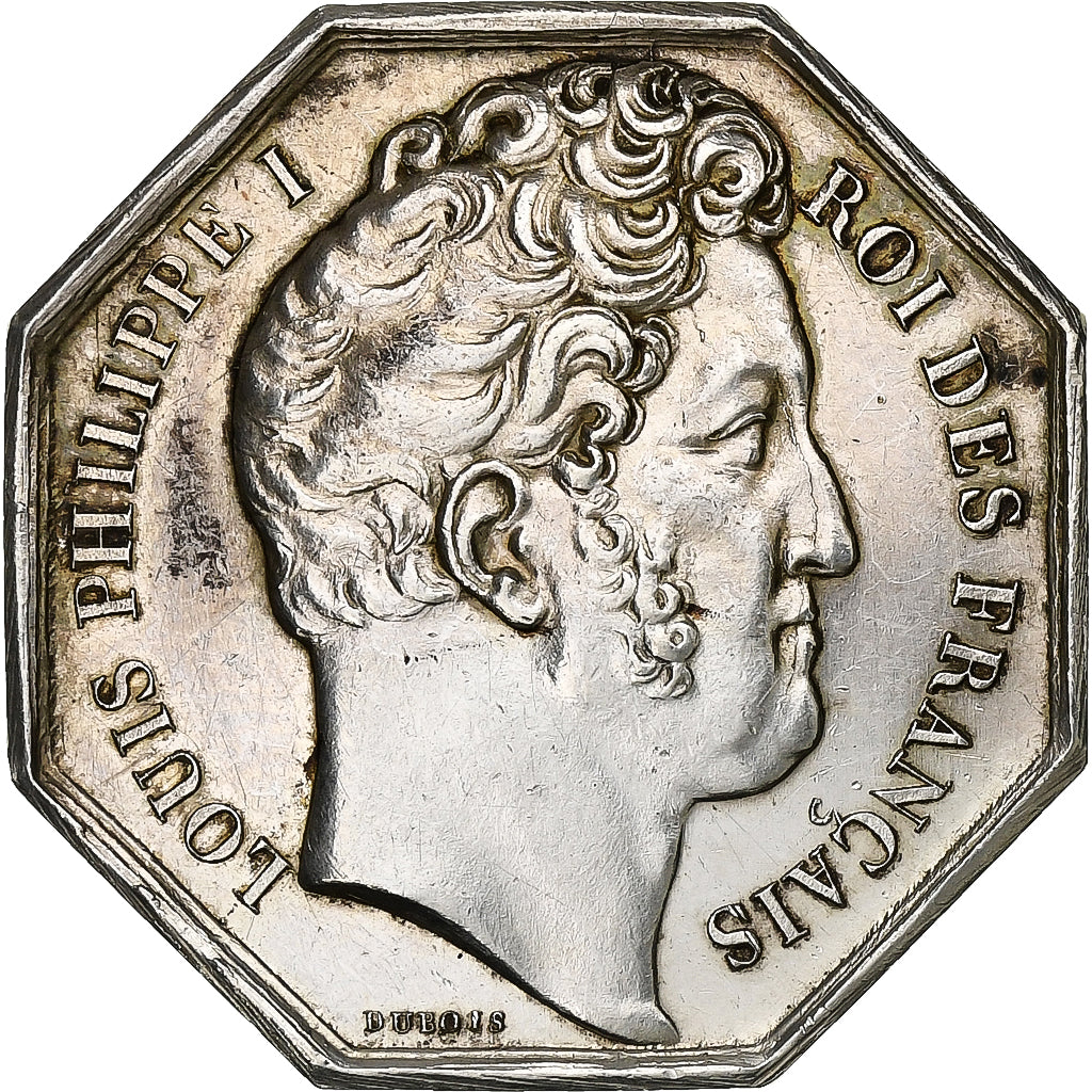 France, Token, Louis Philippe I, Banque d'Orléans, 1838, Silver, Dubois