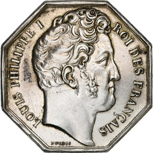 France, Token, Louis Philippe I, Banque d'Orléans, 1838, Silver, Dubois