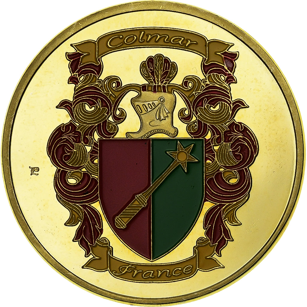 Frankreich, betaalpenning, Colmar - La petite Venise, Copper-nickel Aluminium