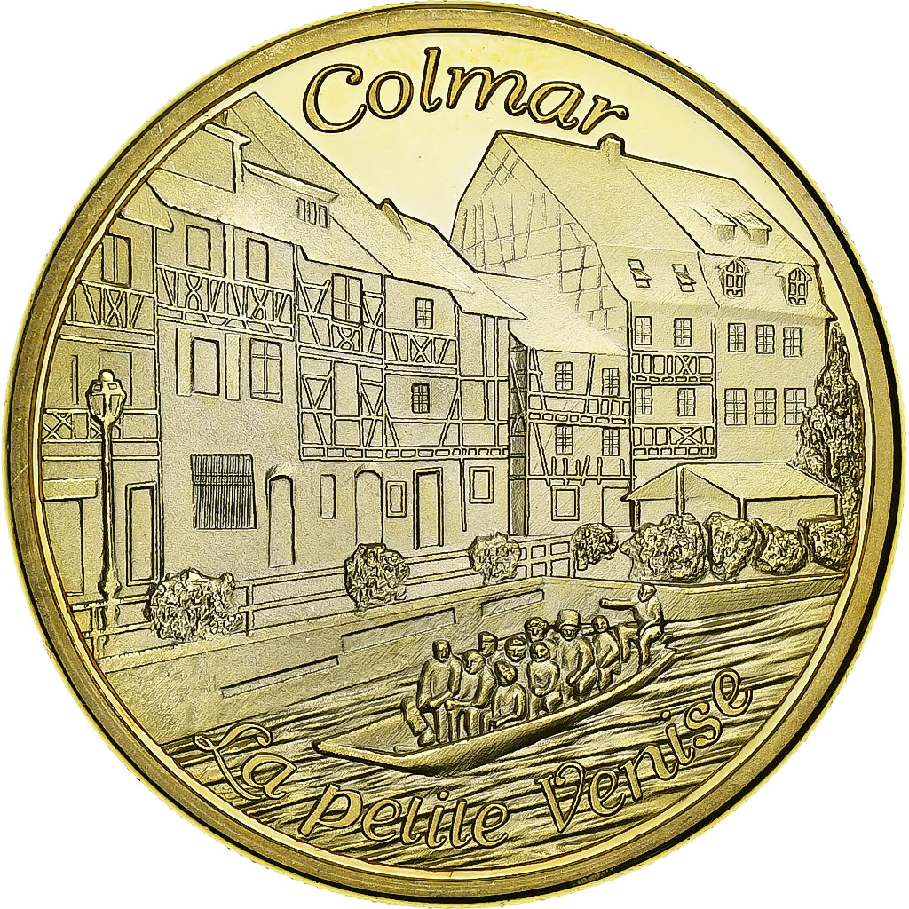 Frankreich, betaalpenning, Colmar - La petite Venise, Copper-nickel Aluminium