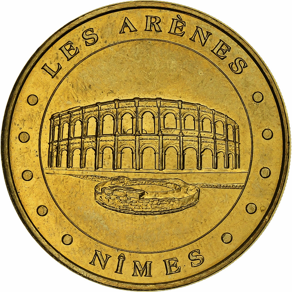 Francia, ficha, Nimes - Les Arènes, 2014, Rame-nichel-alluminio, MDP, SPL-